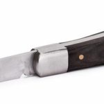 Нож электрика монтерский малый складной с прямым лезвием НМ-03 (КВТ)