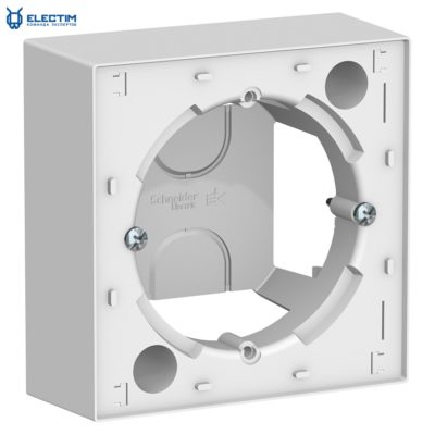 Коробка для наружного монтажа, Белый