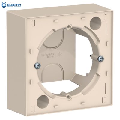 Коробка для наружного монтажа, Бежевый