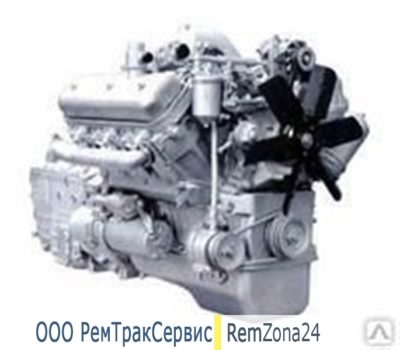 Двигатель ДВС ЯМЗ 236 из ремонта с обменом (новая поршневая, вал кол. Р