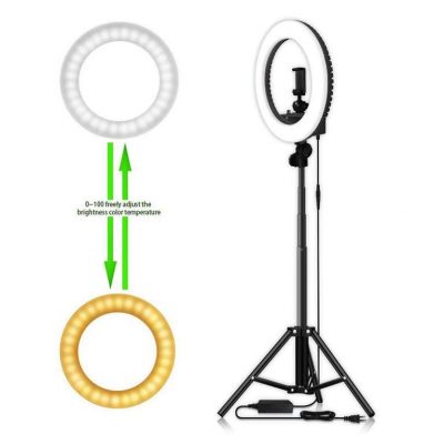 Кольцевая лампа на штативе2,1м LED RING 336 светодиодов, d335 мм Сумка