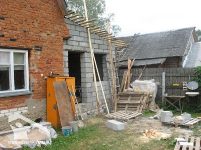 Строительство/ремонт Пристроек к дому выезд: Логойский рн