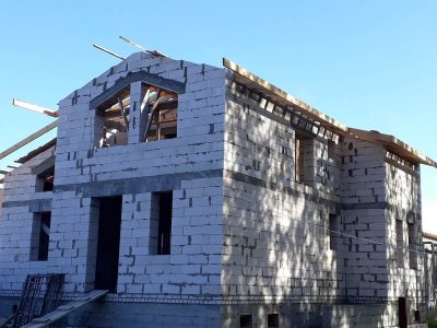 Стоительство домов из блоков под ключ в Смолевичском р-не