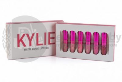 Набор из 6 матовых помад Kylie Red