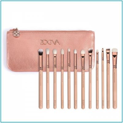 Профессиональный набор кистей ZOEVA Rose Golden Complete Eye Set Vol.2 12шт