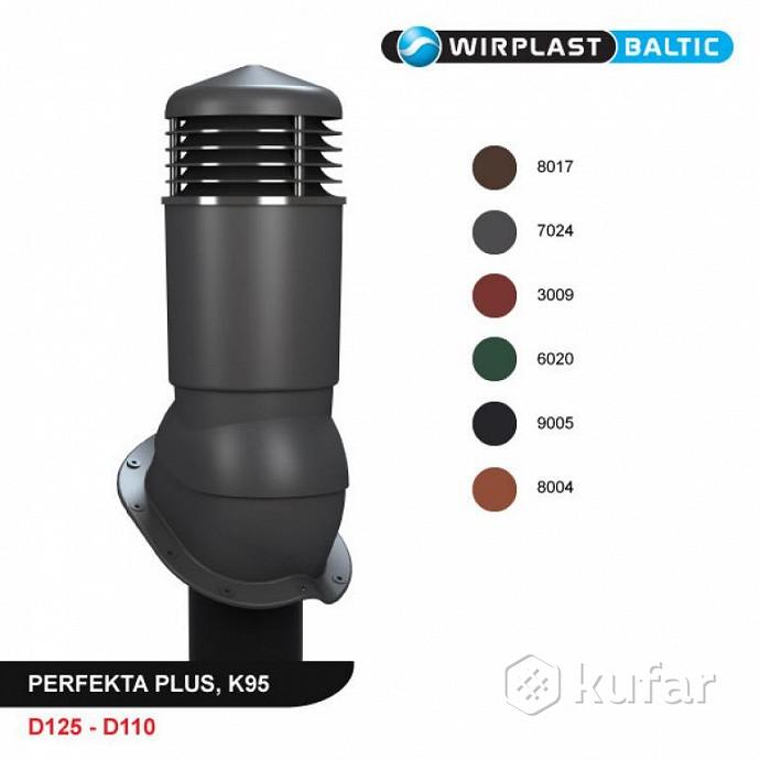 ВЕНТИЛЯЦИОННЫЙ ВЫХОД НЕИЗОЛИРОВАННЫЙ (ХОЛОДНЫЙ) WIRPLAST PERFEKTA PLUS 125