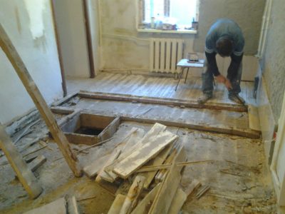 Ремонт и уклада любых полов в Борисове.