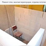 Кладка стен, перегородок (блоки, кирпич, гкл) в Минске