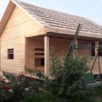 Отличная Баня из бруса 6х4м проект Щара
