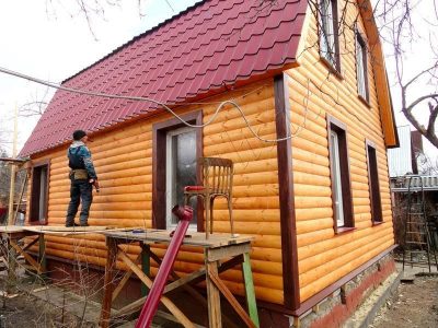 Вагонка, Сайдинг, Кровля, Шлифовка срубов. Шклов