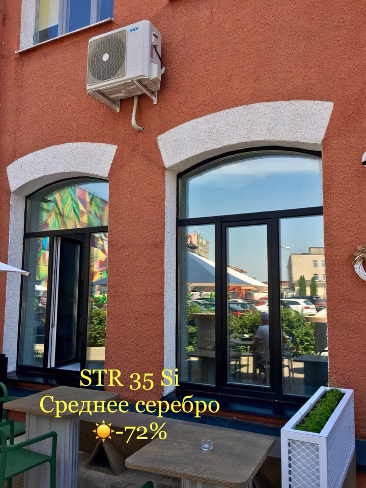 Тонировка балконов, лоджий и окон пленками от жары.