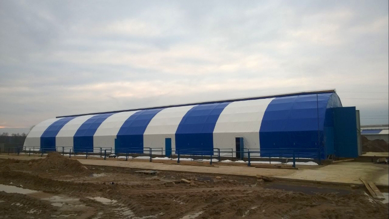 Производство и монтаж хранилищ, ангаров