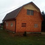Дом из профилированного бруса сруб Владимир 9х7 м