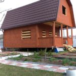 Дом из бруса проект Евгений 6х6 м