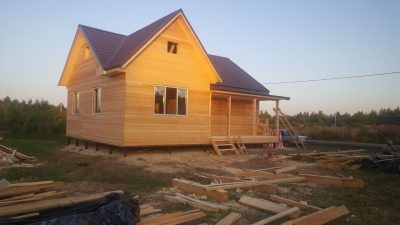 Каркасный дом 9,5х10,5 по проекту Лапинлахти под ключ