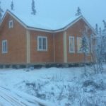 Каркасный дом под ключ 10х7.5м по проекту Дэльфия
