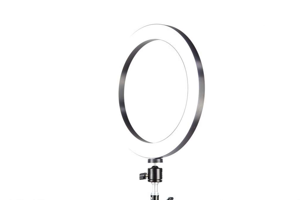 Кольцевая светодиодная лампа LED Ring 26 см Пульт Штатив2.1М Держатель