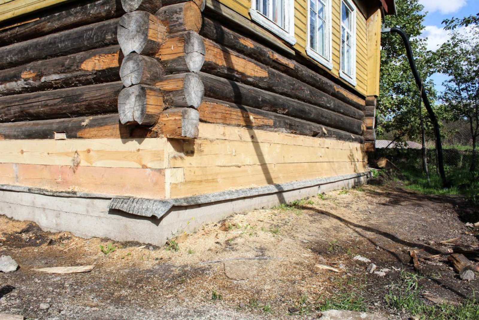 Замена венцов деревянных домов