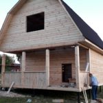 Дома из бруса Алексей 6 на 6 с установкой от 10 дней