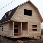 Дома из бруса Эмил 6 на 8 с установкой от 10 дней