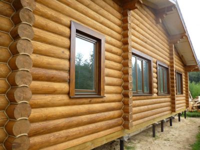 Шлифовка.Конопатка.Герметизация,Покраска Сруба