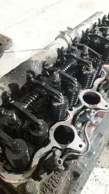ремонт двигателя погрузчика амкодор