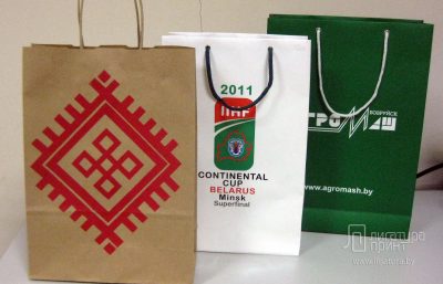 Шелкография , печать на пакетах
