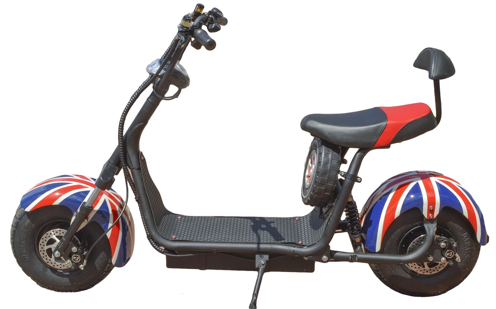 Электрический скутер (самокат) Citycoco English-3000w