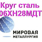 Круг сталь 06ХН28МДТ