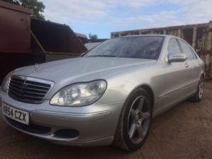 Mercedes W220 S600, 2004 г.в.Двигатель OM275.950 Bi-Turbo