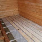 Монтаж деревянных полов с утеплением Зеленый Бор