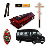 Организация похорон, товары ритуального назначения, памятники