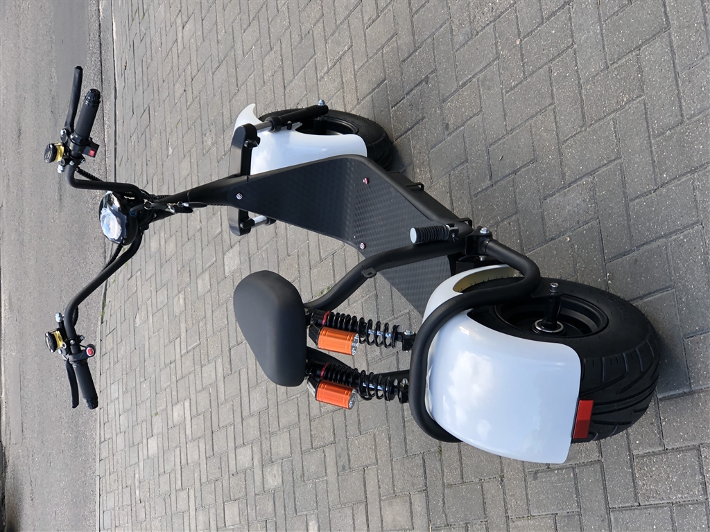 Электрический скутер (самокат) Citycoco White-3000w
